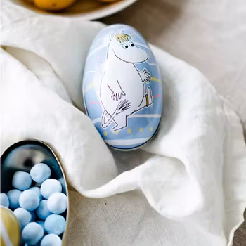 Mumin påskägg pastell