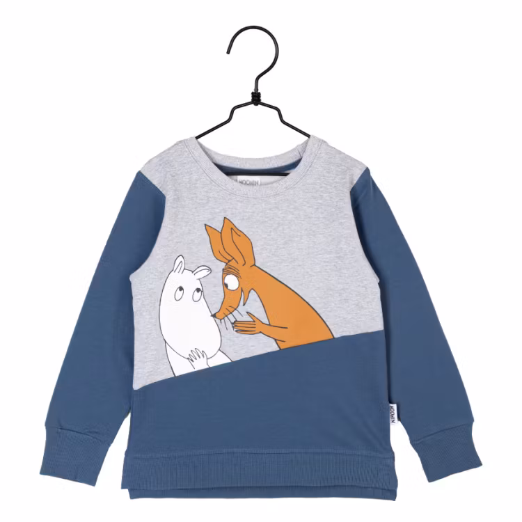 Mumin Collegetröja Blå