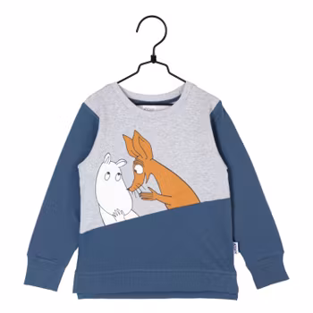 Mumin Collegetröja Blå