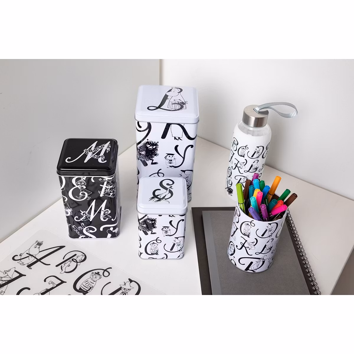 Mumin ABC Vattenflaska