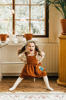 Pippi Löv leggings naturvit