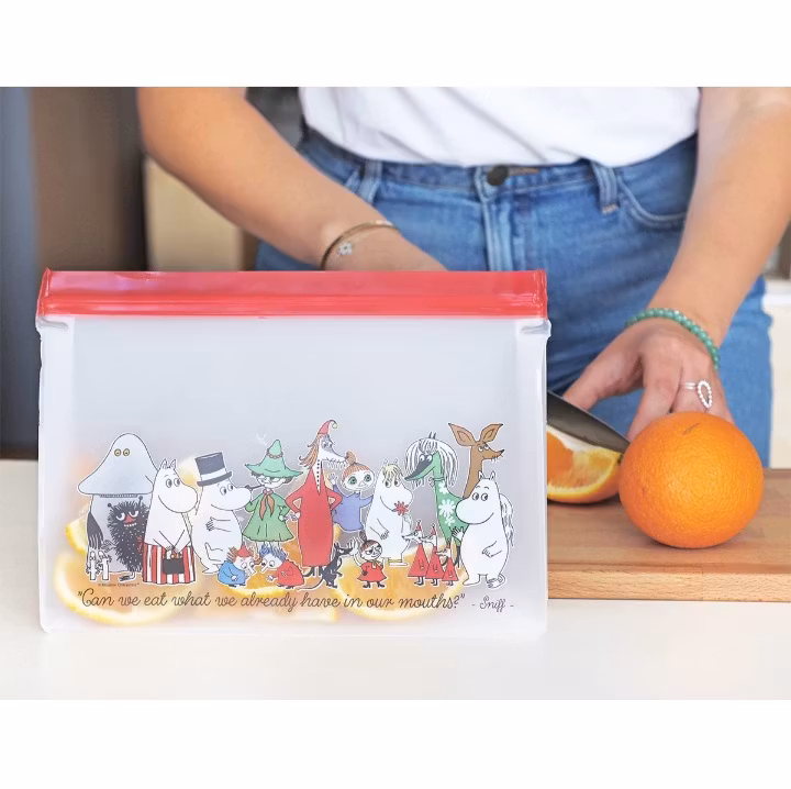 Mumin Återförslutningsbar ziplock påse
