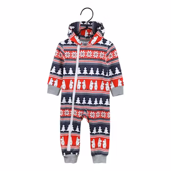 Mumin Jul overall baby röd