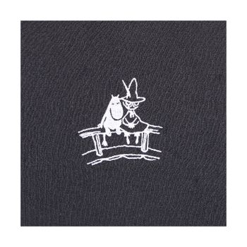 Mumin Outa huvtröja Bro svart herr