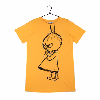 Mumin Oversize t-shirt/nattlinne lilla My Mango - Stl. 134/140
