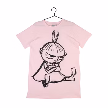 Mumin Oversize t-shirt/nattlinne lilla My Rosa - Stl. 134/140