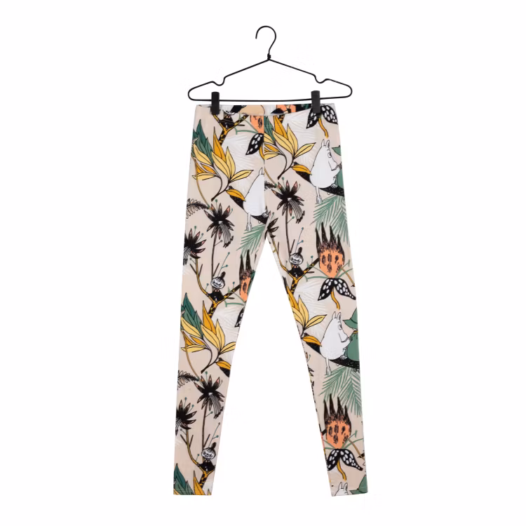 Mumin Elise leggings Orkide sand