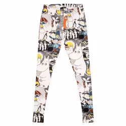 Mumin Elise leggings Blixten naturvit - Stl. XXL