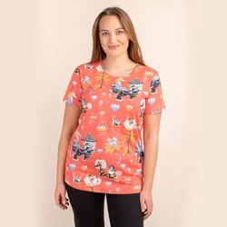 Mumin Vänner pyjamas korall