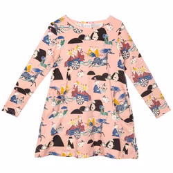 Mumin Fyra Filifjonkor klänning