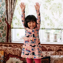 Mumin Fyra Filifjonkor klänning