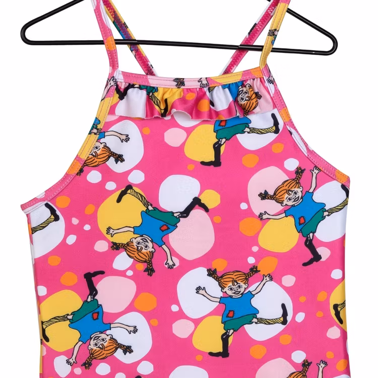 Pippi Hjulning baddräkt anilin