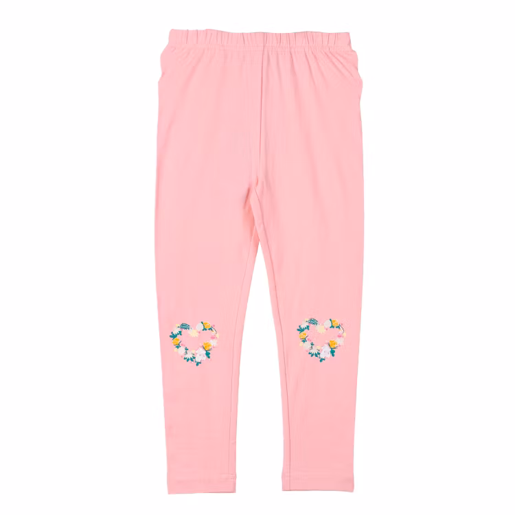 Mumin Hjärtevän leggings rosa