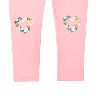 Mumin Hjärtevän leggings rosa