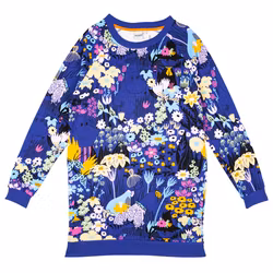 Mumin Alma tunika Smörblomma mörkblå