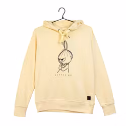 Mumin Lilli light huvtröja Sketch12 ljusgul - Stl. 3XL