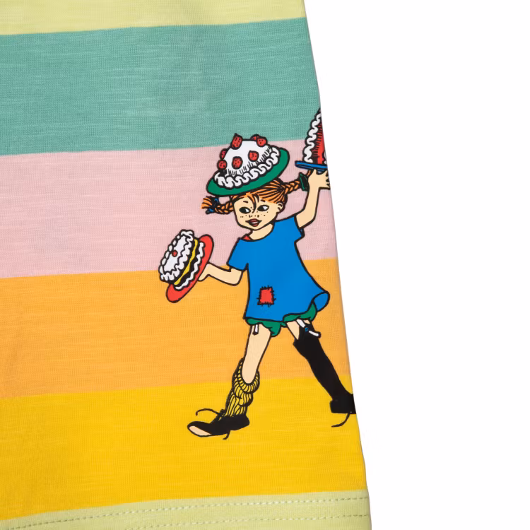 Pippi Regnbåge Shorts - Stl. 92cl