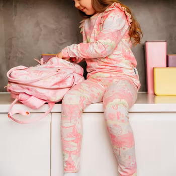 Mumin Drömslott leggings rosa