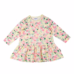 Mumin Oas klänning baby gul