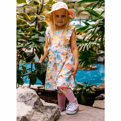 Mumin Somrigt Klänning vit