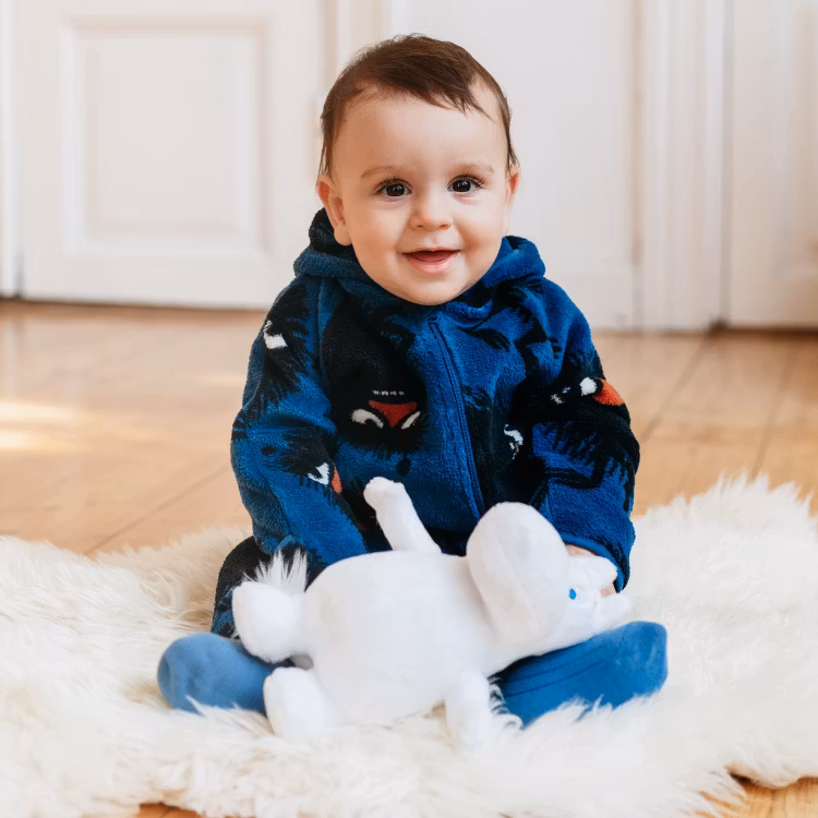 Mumin Skojare overall baby blå