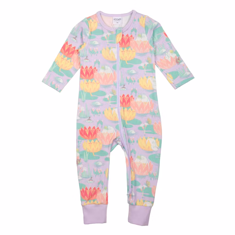Mumin Näckrosdamm Pyjamas lavendel