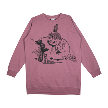 Mumin Viivi sweatshirttunika My lila