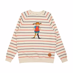 Pippi Ami collegetröja Rutrand kitt