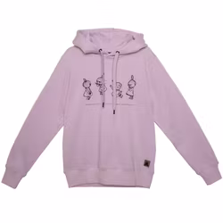 Mumin Lilli huvtröja Sketch13 lila