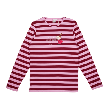 Mumin Kuisma tröja My rand mörkröd