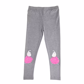 Mumin Mannekäng leggings mörkgrå