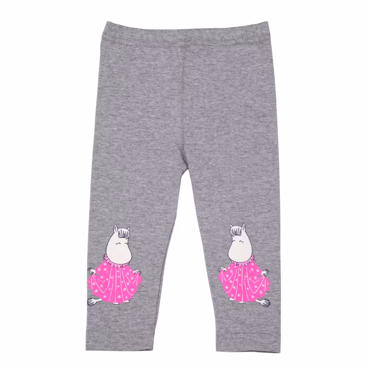 Mumin Mannekäng leggings baby mörkgrå