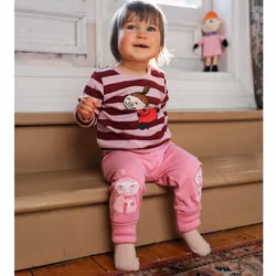 Mumin Bagare byxa baby rosa