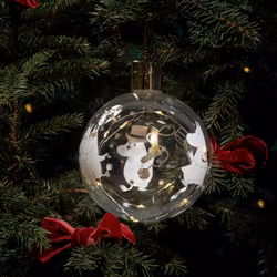 MUURLA - Mumin kula med LED ljus gnistrande stjärnor