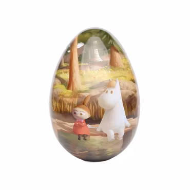 Mumin påskägg bryggan 15cm