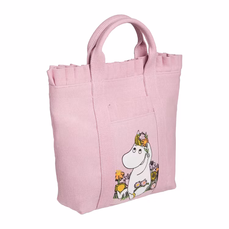 Mumin Taika väska Snorkfröken rosa