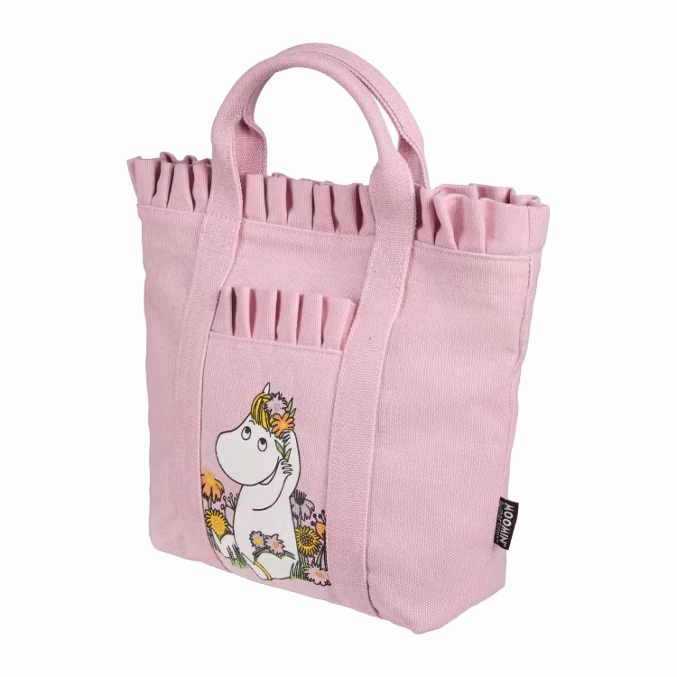 Mumin Taika väska Snorkfröken rosa