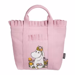 Mumin Taika väska Snorkfröken rosa