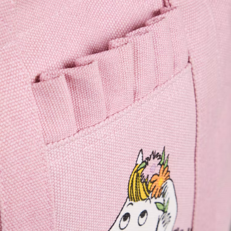 Mumin Taika väska Snorkfröken rosa