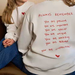 MA-IA Värdefull collegetröja naturvit vuxen