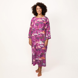Mumin Skörd kaftan 3/4s hallon