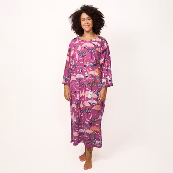 Mumin Skörd kaftan 3/4s hallon