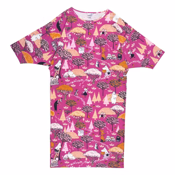 Mumin Skörd kaftan 3/4s hallon