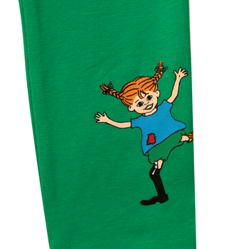 Pippi leggings grön