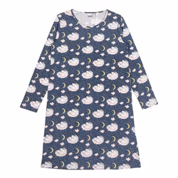 Mumin Tupplur nattlinne LS blå