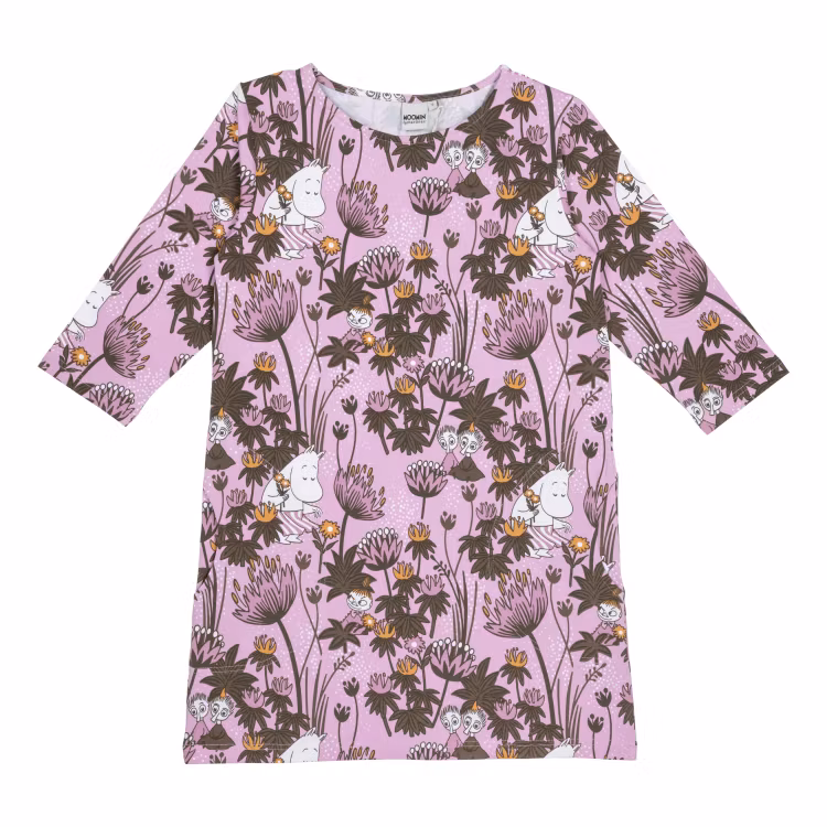 Mumin Hilda tunika Azalea rosa
