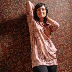 Mumin Hilda tunika November Rosa