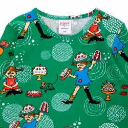 Pippi Kalas tröja grön