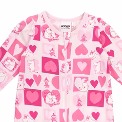 Mumin Älskad pyjamas rosa