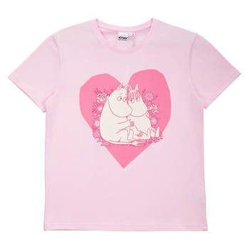 Mumin Taimi t-shirt Älskad rosa
